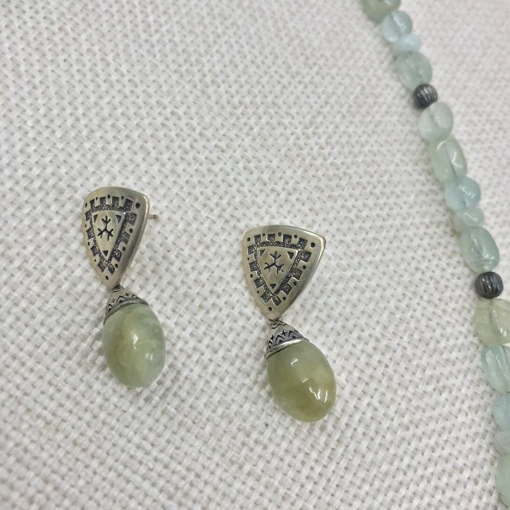 Sincerely Southwest Sterling Set: Earrings & Necklace, Like-New - Picture 6 of 10